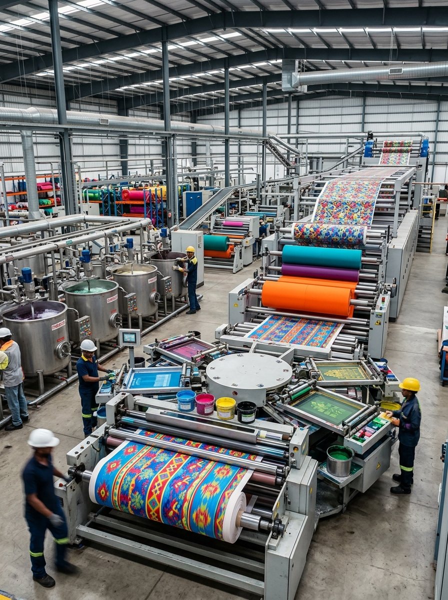 Textile and printing